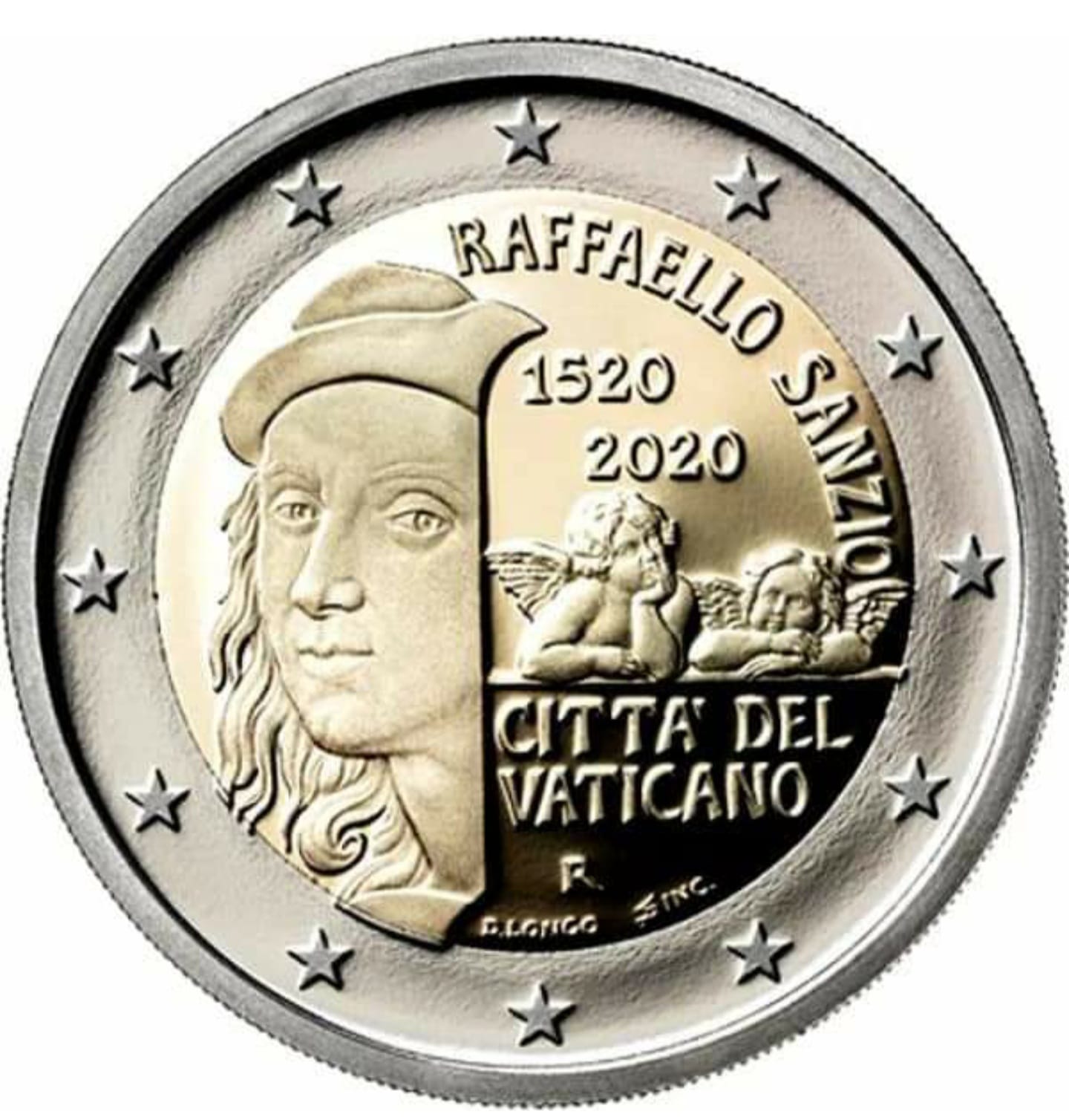 Vaticano 2€ CC 2020 Raffaello in blister – Timoleonte Collezioni